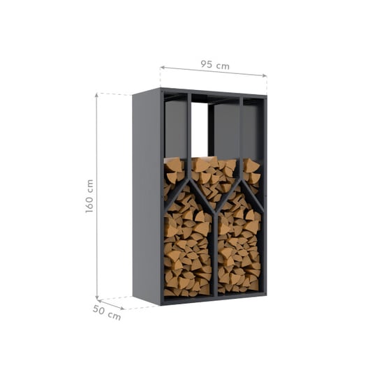 Westmann Castra b houtopslag houtrek 95x50x160 cm - - Image 5