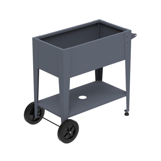 Westmann Mobila metalen verhoogde plantenbak op wielen - - Image 6