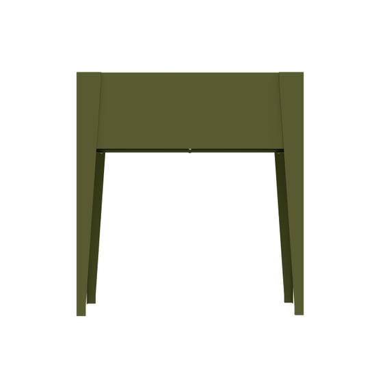 Westmann Vedura s metalen verhoogde plantenbak 74x40x80 cm olijf - Image 5