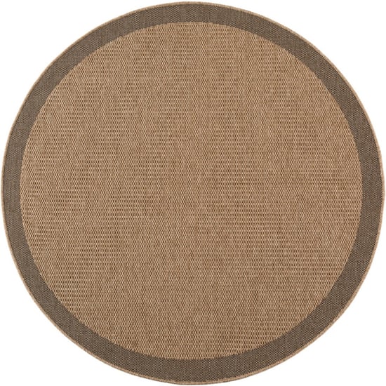 Muratap Timber solid rond buitenkleed – jute look – weerbestendig – 200 cm rond - Image 5