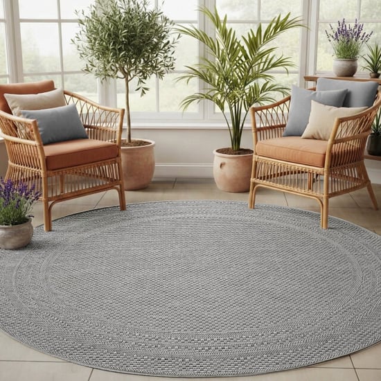 Muratap Desert rond buitenkleed – weerbestendig – 160 cm rond - Image 3