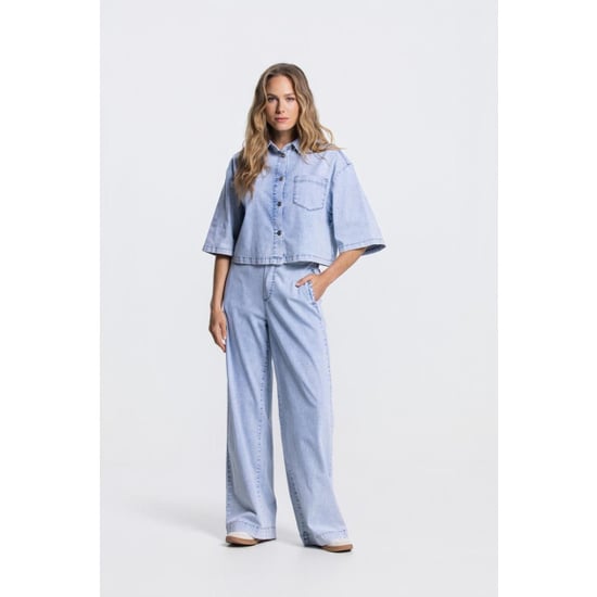 Jansen Amsterdam Jansen mabel jasje llbd 732 light denim light blue - Image 5