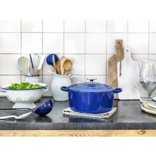 BK Cookware Bk bourgogne braadpan royal blue 28 cm gietijzer - Image 4