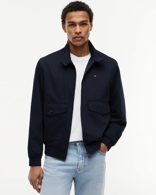 Harrington Jacket in Dark Blue - Image 1