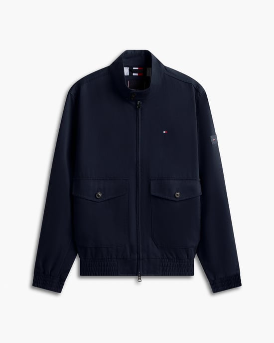 Harrington Jacket in Dark Blue - Image 2