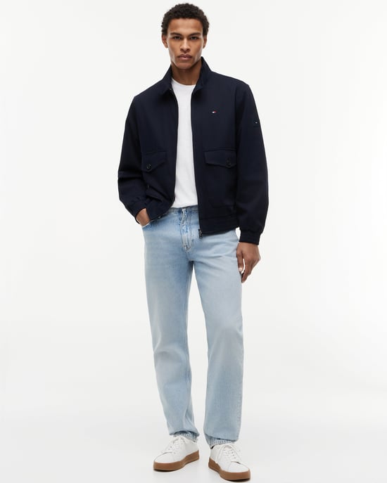 Harrington Jacket in Dark Blue - Image 6