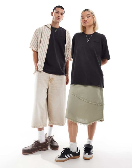 Dickies plentywood short sleeved t-shirt in washed black - Image 4