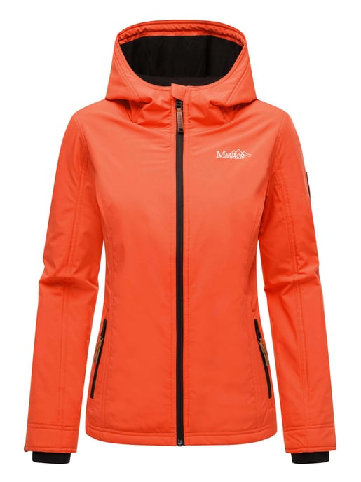 Marikoo women’s transitional jacket – Brombeere, lightweight with hood - Image 2