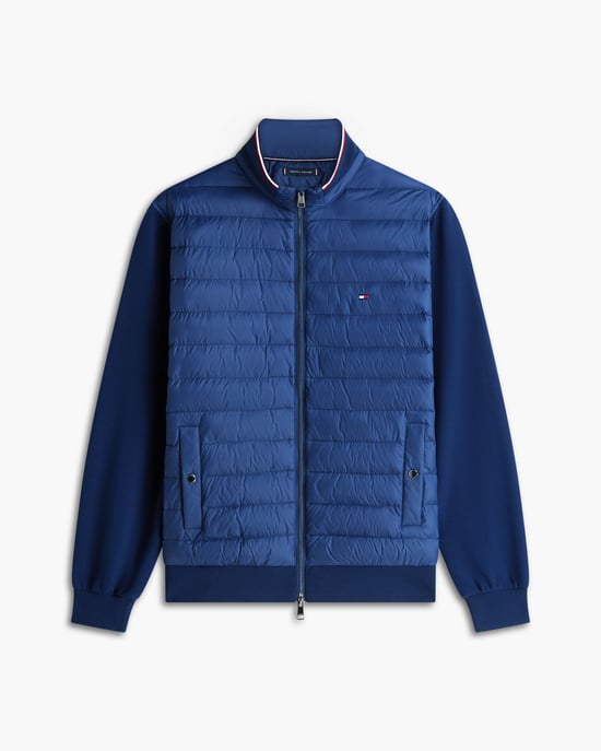 Essential Stand Collar Jacket in Dark Blue - Image 2