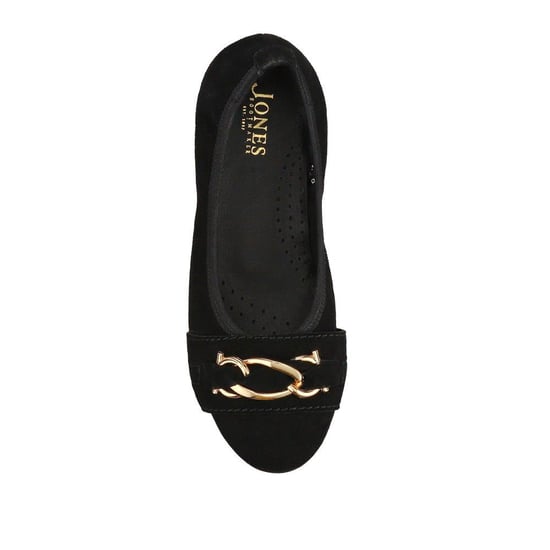 Jones Bootmaker Yvette Leather Wide-Fit Ballet Pumps - Image 4