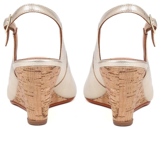 Jones Bootmaker Zahra Leather Wedges - Image 3