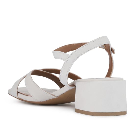 Jones Bootmaker Hyacinth Wide-Fit Heeled Leather Sandals - Image 3