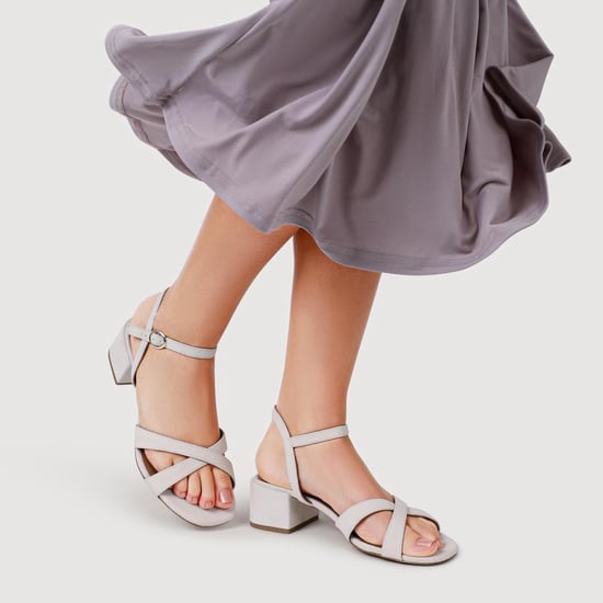 Jones Bootmaker Hyacinth Wide-Fit Heeled Leather Sandals - Image 5
