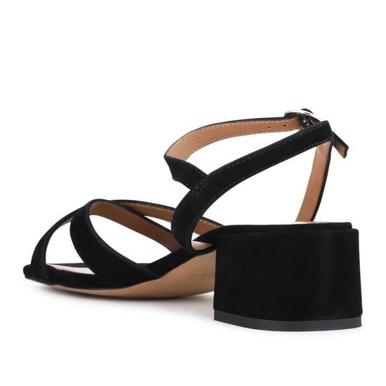 Jones Bootmaker Hyacinth Wide-Fit Heeled Leather Sandals - Image 3