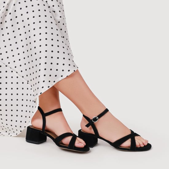 Jones Bootmaker Hyacinth Wide-Fit Heeled Leather Sandals - Image 5