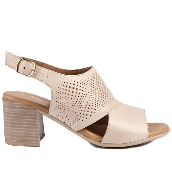 Jones Bootmaker Halina Leather Slingback Sandals - Image 2