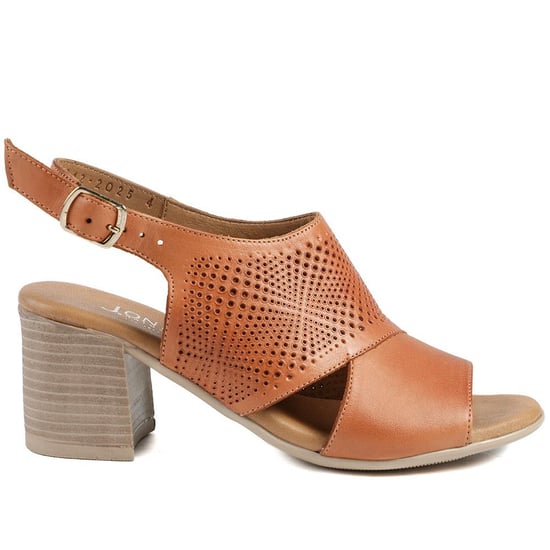 Jones Bootmaker Halina Leather Slingback Sandals - Image 2