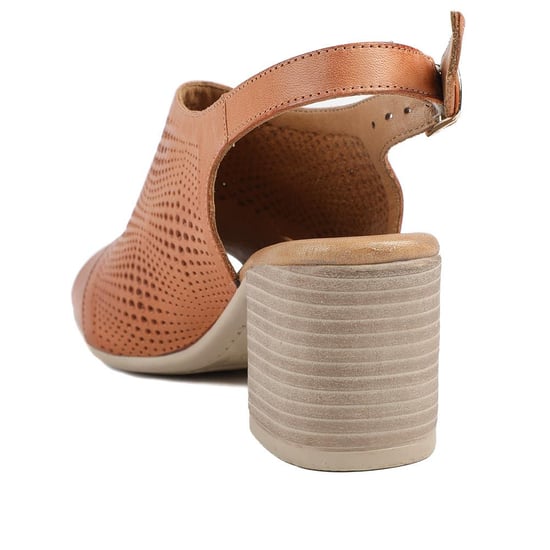 Jones Bootmaker Halina Leather Slingback Sandals - Image 3