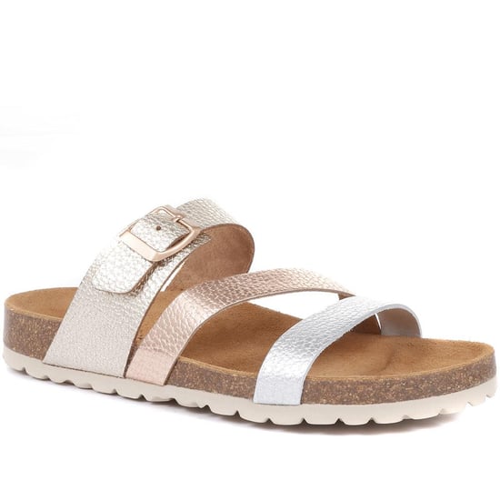 Jones Bootmaker Tabatha Leather Mule Sandals - Image 1