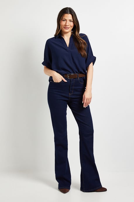 Woven Collar Overhead Shirt - Image 2