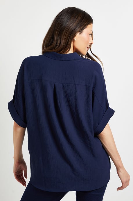 Woven Collar Overhead Shirt - Image 3