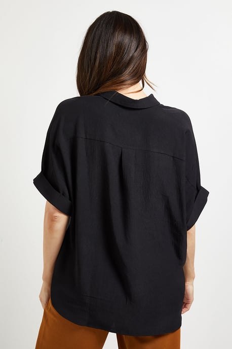 Woven Collar Overhead Shirt - Image 3