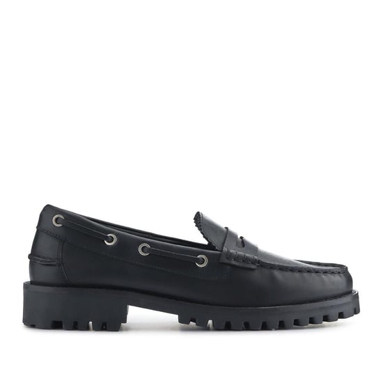 Jones Bootmaker Miuccia Leather Moccasins - Image 2