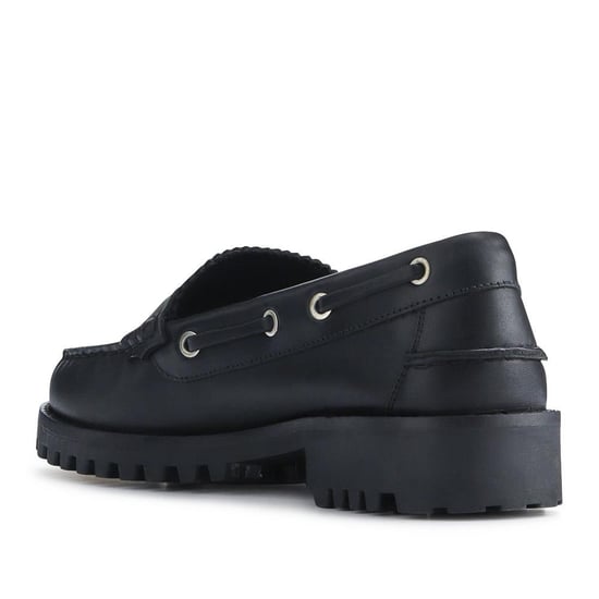 Jones Bootmaker Miuccia Leather Moccasins - Image 3