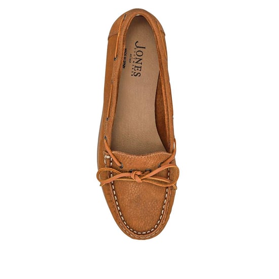 Jones Bootmaker Penella Hand-Stitched Leather Moccasins - Image 3