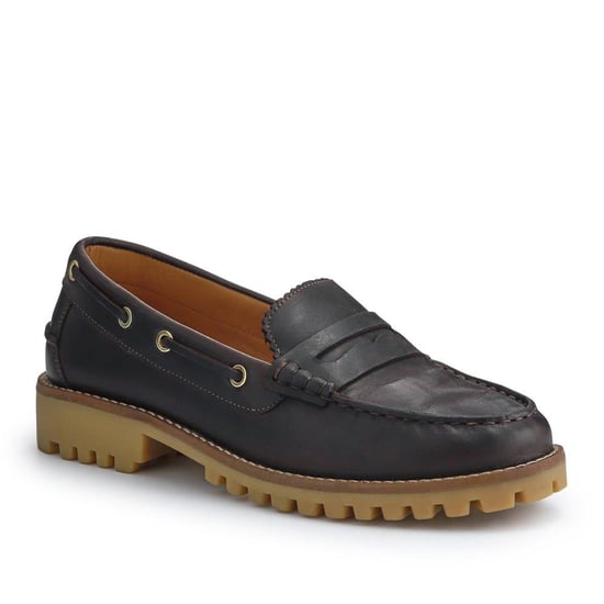 Jones Bootmaker Miuccia Leather Moccasins - Image 1