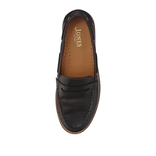 Jones Bootmaker Miuccia Leather Moccasins - Image 4