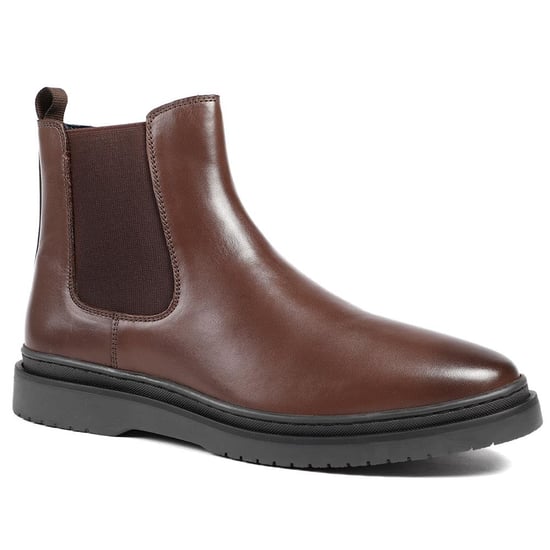 Jones Bootmaker Gregory Warm Lined Leather Chelsea Boots - Image 1