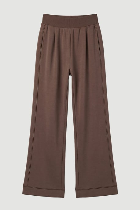 Petite Premium Luxe Wide Leg Jogger - Image 4