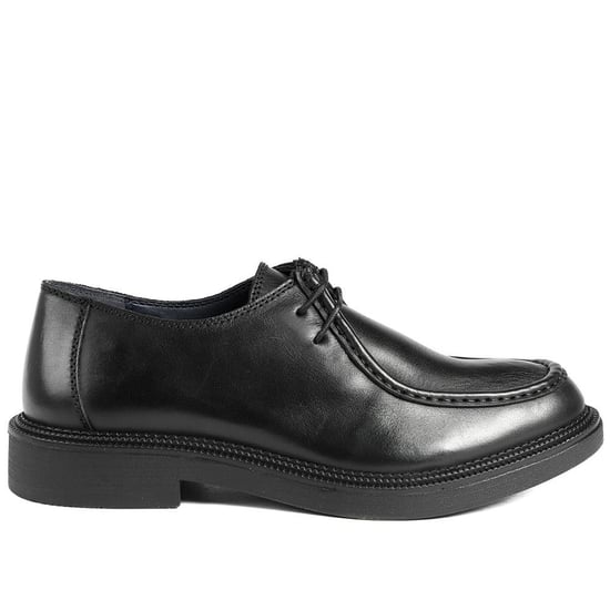Jones Bootmaker Karson Stitched Upper Smart Leather Shoes - Image 2