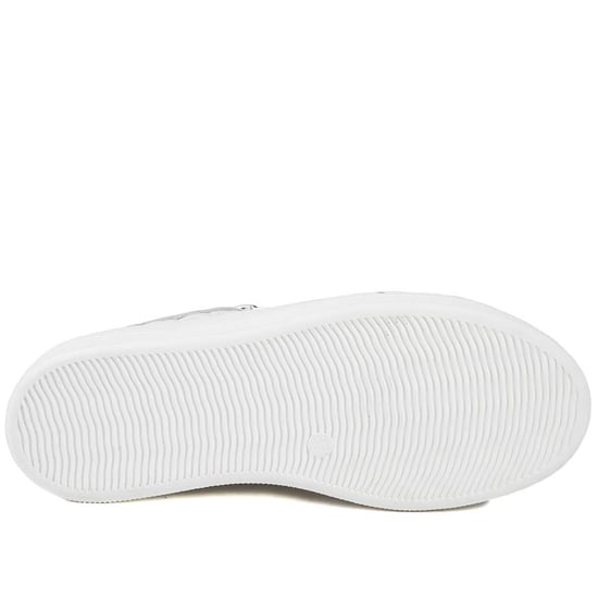 Jones Bootmaker Arianna Quilted Leather Zip & Lace Trainers - Image 5