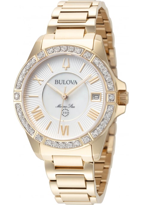 Bulova 98R294 Ladies Marine Star Watch