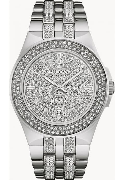 Bulova 96B235 Mens Crystal Watch - Image 1