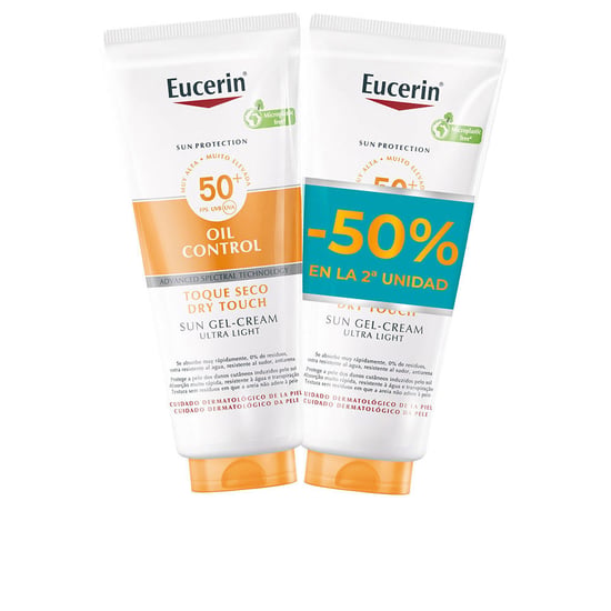 Zonnebrandcrème Met Spf50+ Voor Optimale Oliecontrole, Verpakking Van 2 X 200 ml - Image 1