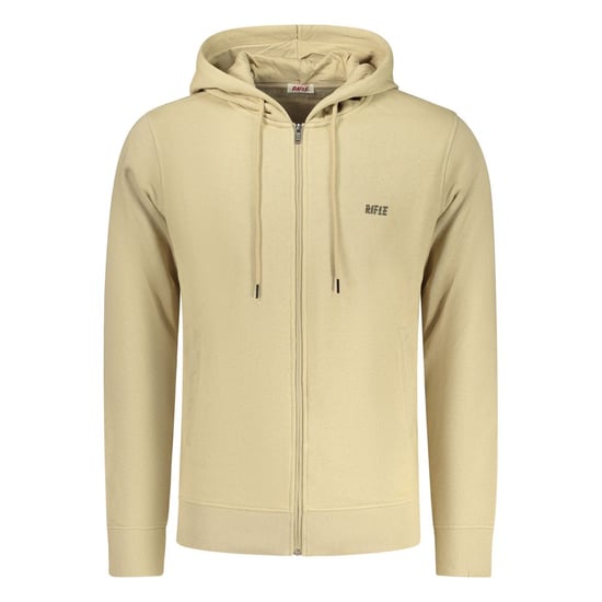Rifle Beige Cotton Men's Hoodie - Image 1
