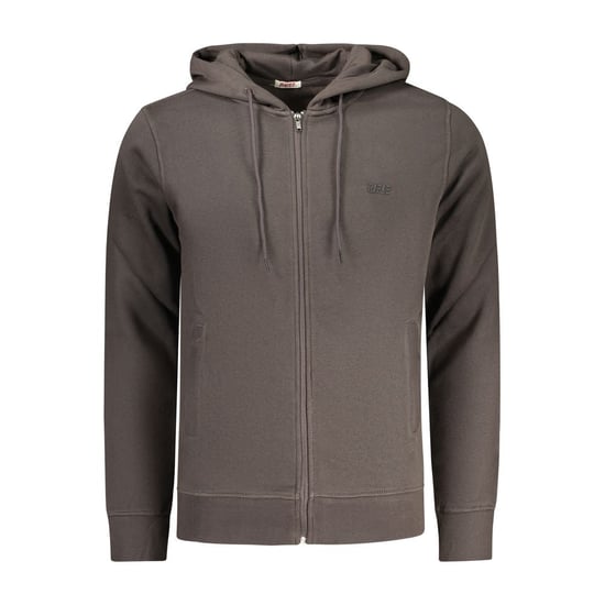 Rifle Grigio Katoenen Heren Hoodie - Image 1