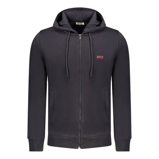 Rifle Blauwe Katoenen Heren Hoodie - Image 1