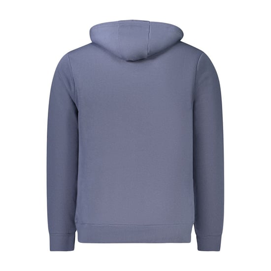 Norway 1963 Blue Cotton Men's Hooded Sweater - Image 2