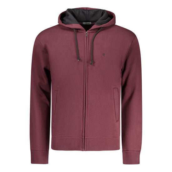 Coveri Moving Röd Bomull Herr Hooded Sweatshirt - Image 1