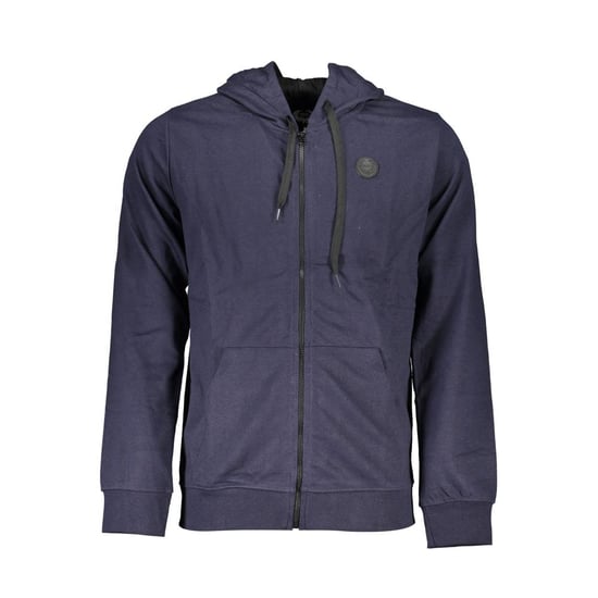 Gianmarco Venturi Blauwe Katoenen Heren Hoodie - Image 1
