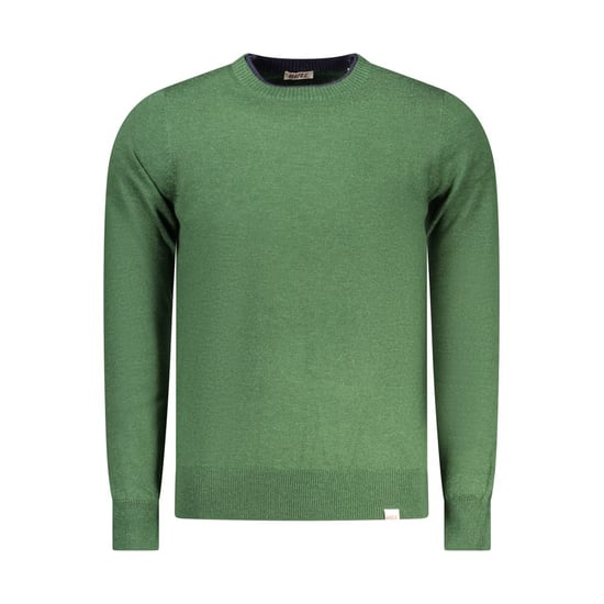 Rifle Verde Polyester Men's Sweater - Image 1