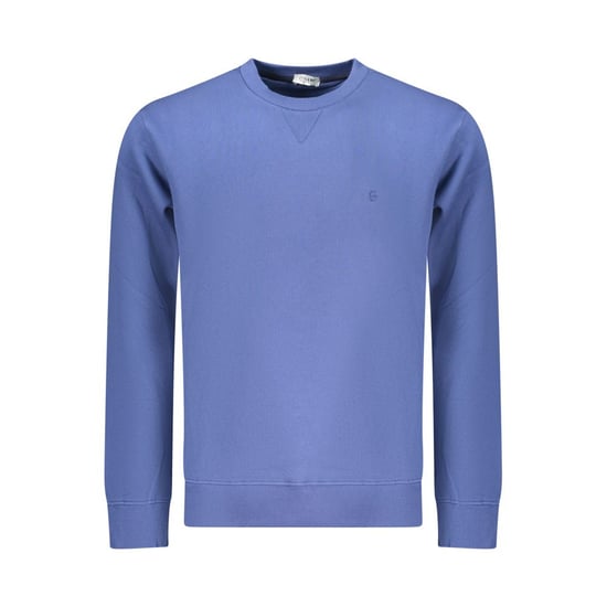 Coveri Moving Blue Cotton Men Sweatshirt - Image 1