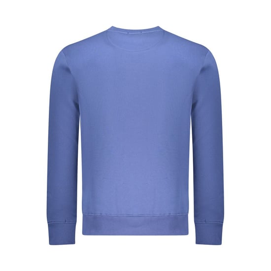 Coveri Moving Blue Cotton Men Sweatshirt - Image 2