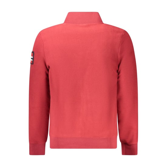 Norge 1963 Röd Polyester Herrtröja - Image 2