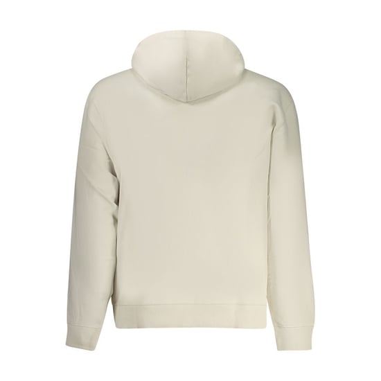 Calvin Klein Beige Bomullshuvtröja för män - Image 2