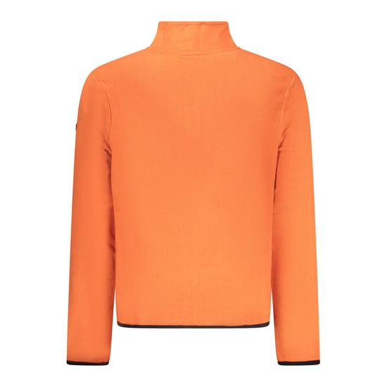 Noorwegen 1963 Arancione Polyester Heren Sweatshirt - Image 2